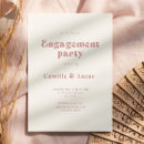 Search for retro engagement party invitations Trendy