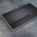 Recherche de contrôle cartes visite Exterminateur