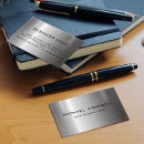 Search for metal business cards silver