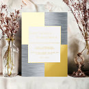 Recherche de or argent invitations Minimaliste