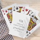 Search for graduation playing cards Graduate
