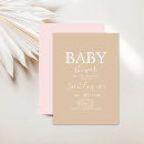 Recherche de minimalist baby shower fille invitations Mother to be