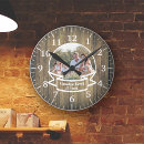 Search for rustic wood clocks Family pictures