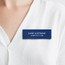 Search for blue name tags Modern