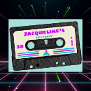 Search for mix tape invitations 80s