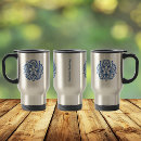 Search for mandala travel mugs Blue