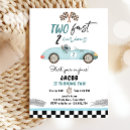 Search for two fast two curious birthday invitations Racing party