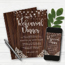 Search for wood and lace invitations Farmhouse