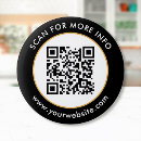 Search for buttons pins qr code