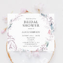 Search for light bridal shower invitations Rustic
