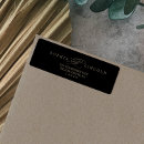 Search for black glitter return address labels Black and gold
