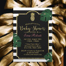 Recherche de ananas moderne invitations Hawaïen