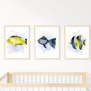 Search for yellow fish art Tropical