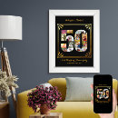 Search for 50th anniversary posters Gold