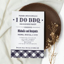 Search for blue gingham barbecue invitations Bbq party