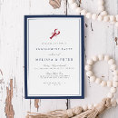 Search for lobster engagement party invitations Nautical