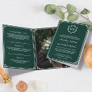Search for emerald green and white invitations All in one