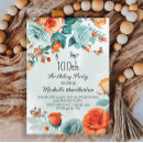 Search for orange butterfly invitations Botanical