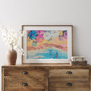 Search for watercolor waves painting posters Ocean