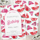 Recherche de trendy anniversaire invitations Watercolor