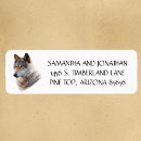 Search for forest animals return address labels Modern