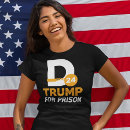 Search for trump for prison tshirts Politics