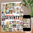 Search for cheers to 70 years Photo collage