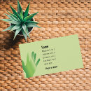 Recherche de mains curatives cartes visite Thérapie de massage