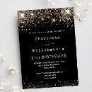 Search for two persons invitations Black