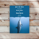 Search for dolphin save the dates Under the sea