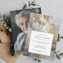 Search for modern funeral invitations Death