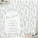 Search for eucalyptus baby shower invitations Greenery