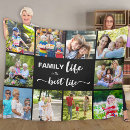 Search for 10 photo collage blankets Trendy
