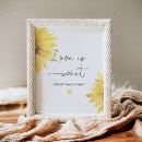 Recherche de sunflower wedding signs Aquarelle