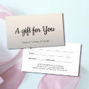 Search for makeup artist business gift certificates Simple