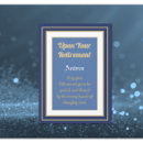 Recherche de pasteur vœux cartes Bleu