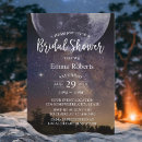 Search for moon and stars bridal shower invitations Elegant