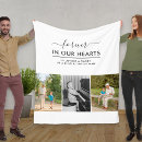 Search for 3 photo blankets In loving memory