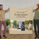 Search for 3 photo blankets In loving memory