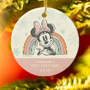Search for minnie mouse ornaments Rainbow