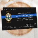 Search for police dog business cards Thin blue line