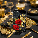 Search for floral iphone 15 cases black