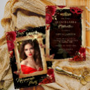 Recherche de photo quinceanera invitations Rouge