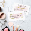Recherche de célébration mariage cartes visite Maquillage
