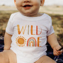 Search for wild one baby bodysuits Boho