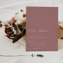 Search for dusty rose invitations Simple
