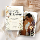 Recherche de terracotta bridal shower invitations Fleurs sauvages lunaires