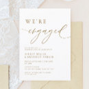 Search for dinner engagement party invitations We are engaged