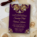 Search for purple mandala invitations Hindu