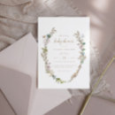 Search for wreath baby shower invitations Bohemian